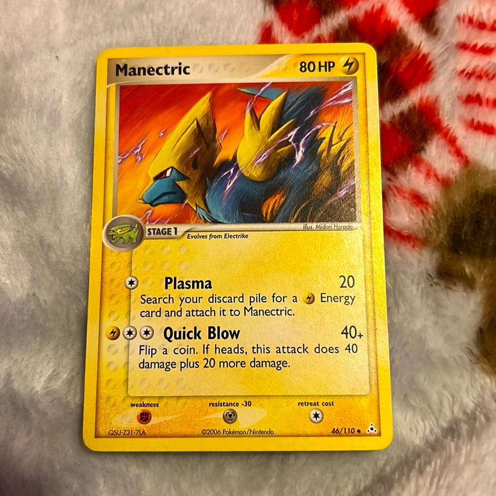 2006 Pokemon Manectric 46/110